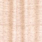 India's Heritage Curtain Panel - Luxury Drapery In Ivory Raw Silk + Brown Threads & Striations Grommets