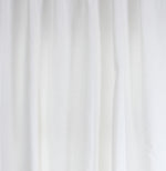 India's Heritage curtain panel drapery white cotton linen grommets