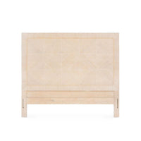 sandy oak herringbone pattern headboard 