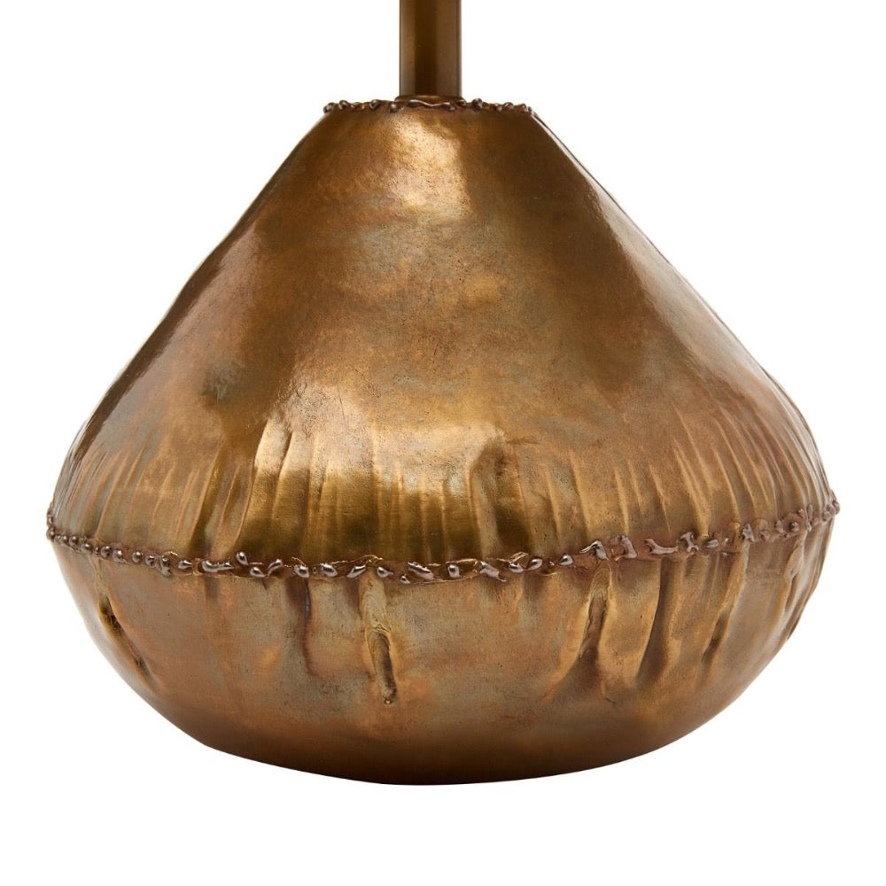 brass table lamp penny brass shade 