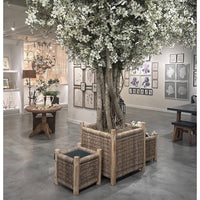rattan planter