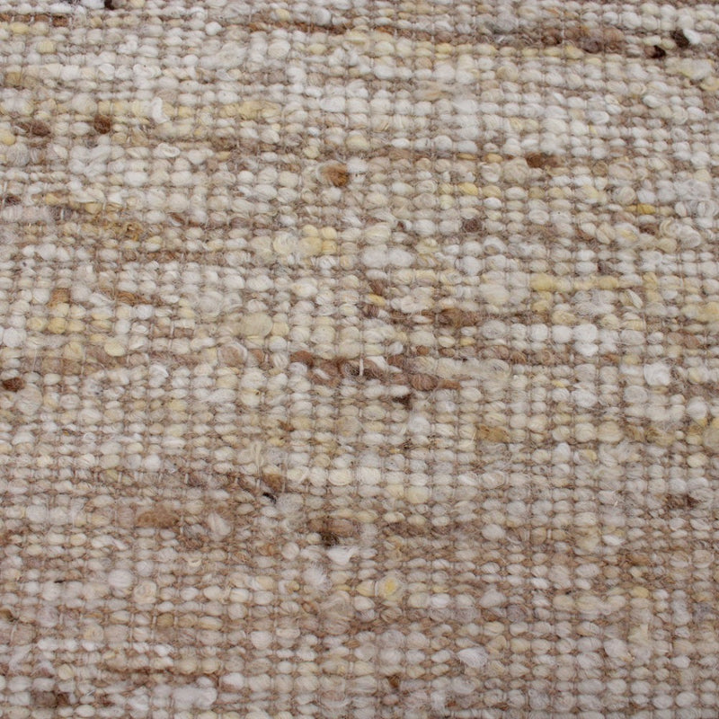 area rug neutral tan ivory wool jute knotted 