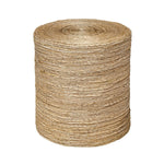 round accent table woven banana plant coastal