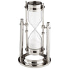 sands of time shelf decor nickel brass 