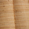 raffia wall light sconce cone shaped scalloped shade