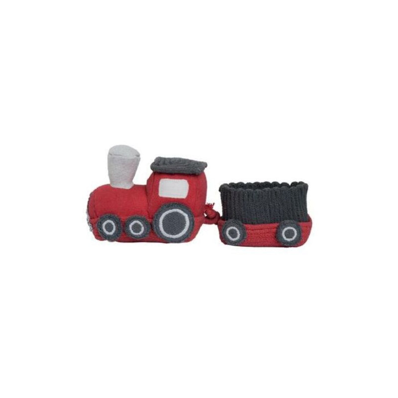 woven red brown train track childrens toy decor