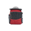 woven red brown train track childrens toy decor