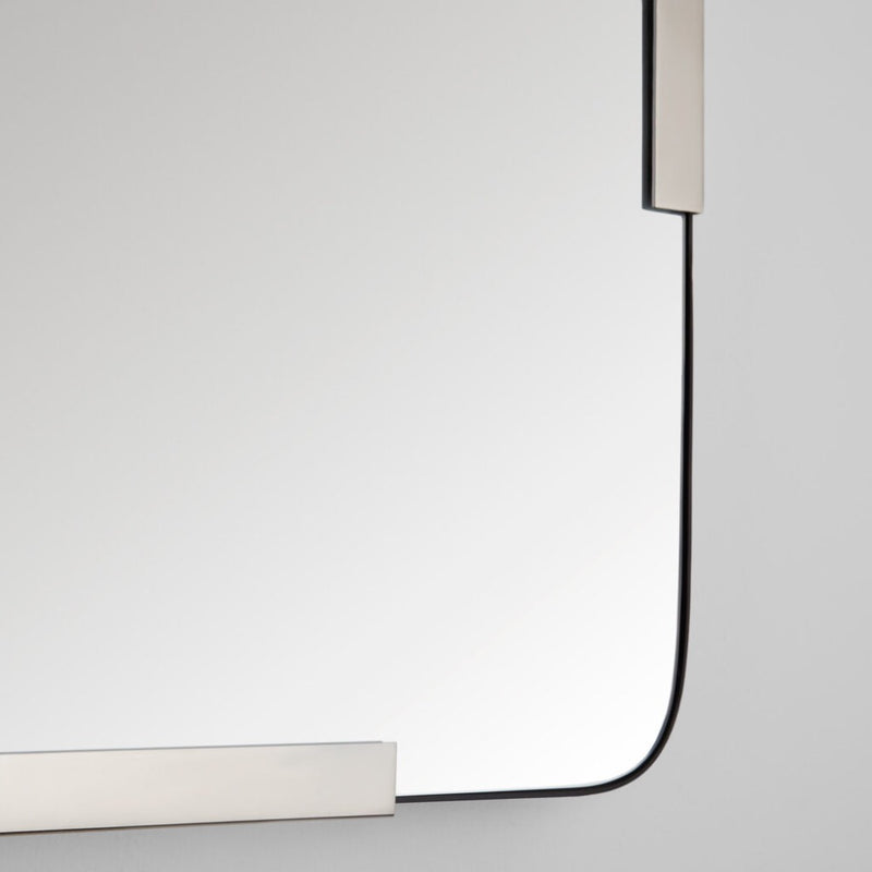 mirror rectangle iron cast aluminum mirrored glass