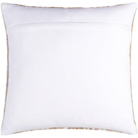 striped tan off white throw pillow outdoor safe woven square