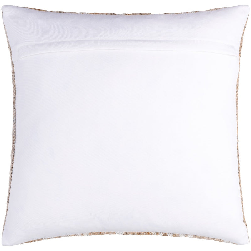 striped tan off white throw pillow outdoor safe woven square