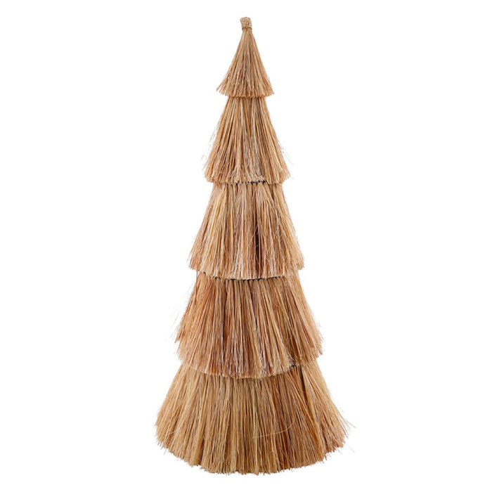 tiered triangular natural grass pine trees