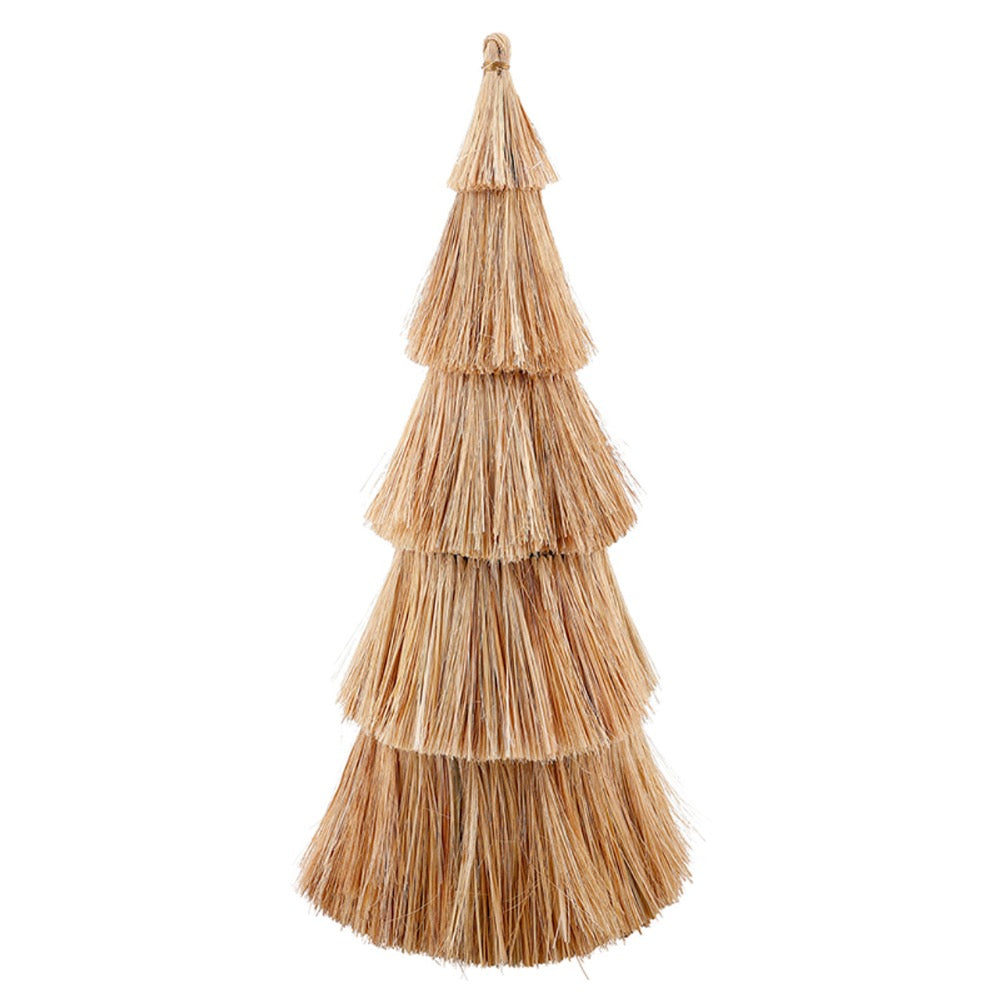 tiered triangular natural grass pine trees