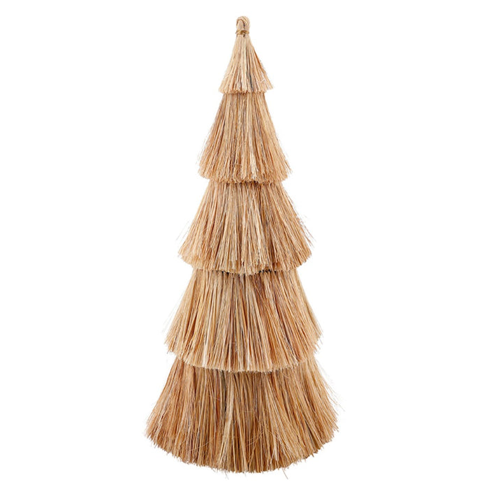 tiered triangular natural grass pine trees