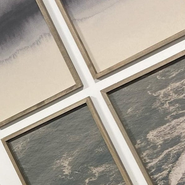 close up framed art abstract