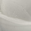 white glass conch shell hand blown glass