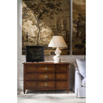 chest 3 drawers marquetry French 18th century 