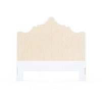natural twill grasscloth king headboard