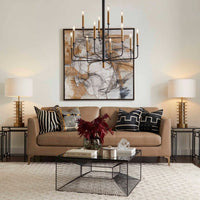 round textured silver container hide lid stone accent