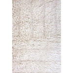woolable rug white gradient pile neutral vertical horizontal lines handcrafted