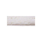 woolable rug white gradient pile neutral vertical horizontal lines handcrafted