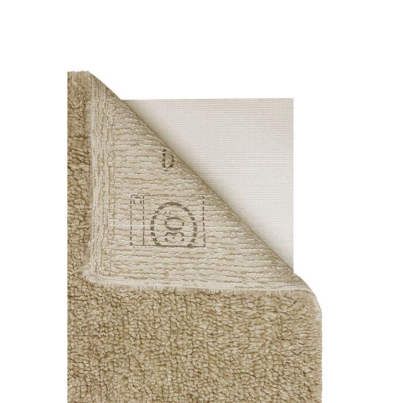 textured rug rectangular beige neutral wool 