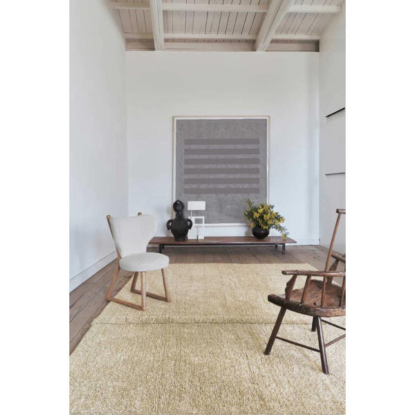 textured rug rectangular beige neutral wool 