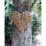 driftwood heart wall decor