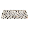 decor tray rectangle faux horn wood
