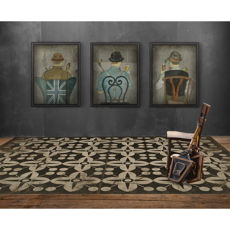 Pattern 03 There's No Place Like Home Vinyl Floorcloth