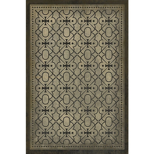 Luxury Designer Spicher & Company Pattern 05 Watson Vinyl Floorcloth