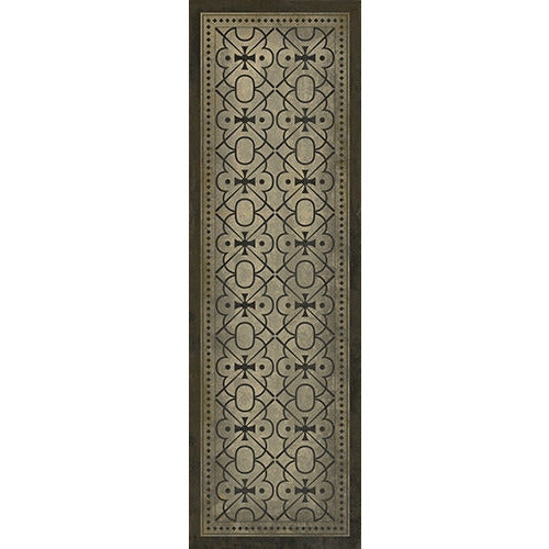 Luxury Designer Spicher & Company Pattern 05 Watson Vinyl Floorcloth