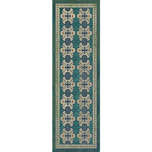 Designer Spicher & Company Pattern 05 Mrs Hudson Vinyl Floorcloth | BSEID