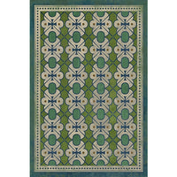Designer Spicher & Company Pattern 05 Mrs Peacock Vinyl Floorcloth | BSEID