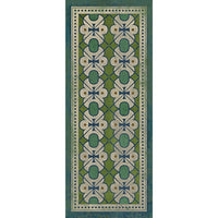 Designer Spicher & Company Pattern 05 Mrs Peacock Vinyl Floorcloth | BSEID