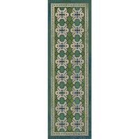 Designer Spicher & Company Pattern 05 Mrs Peacock Vinyl Floorcloth | BSEID