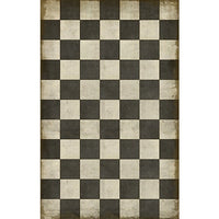 Pattern 07 Check Please Vinyl Floorcloth