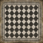 Designer Spicher & Company Pattern 10 Open Sesame Vinyl Floorcloth | BSEID