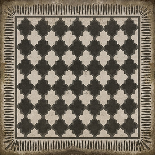 Designer Spicher & Company Pattern 10 Open Sesame Vinyl Floorcloth | BSEID