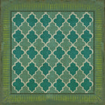 Spicher & Company Pattern 10 Aladdin Vinyl Floorcloth - USA-Made Rug | BSEID