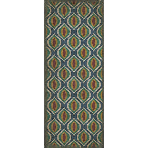 Spicher & Company Pattern 15 Constantinople Vinyl Floorcloth