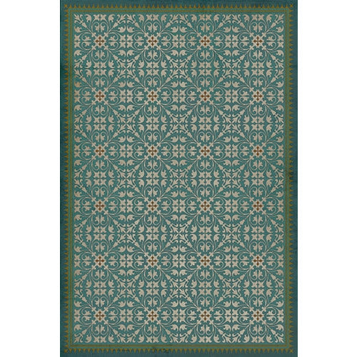 Spicher & Company Pattern 21 Contrariwise Vinyl Floorcloth | BSEID