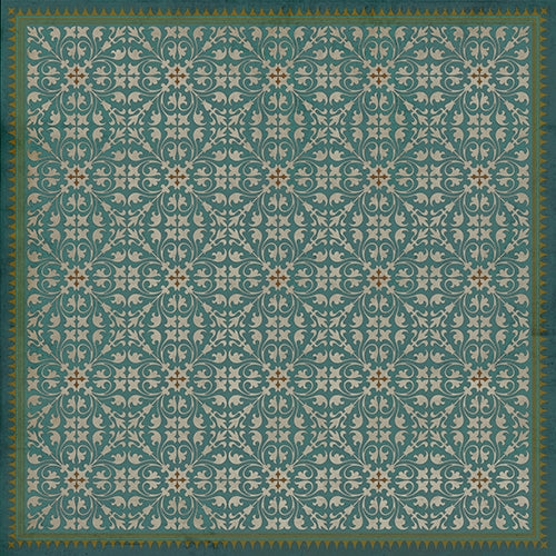 Spicher & Company Pattern 21 Contrariwise Vinyl Floorcloth | BSEID