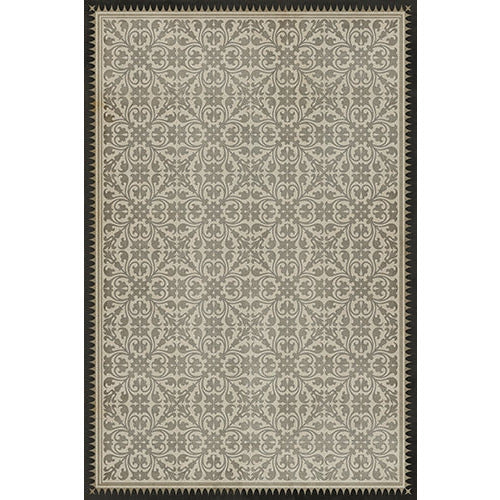 Pattern 21 The White Knight Vinyl Floorcloth