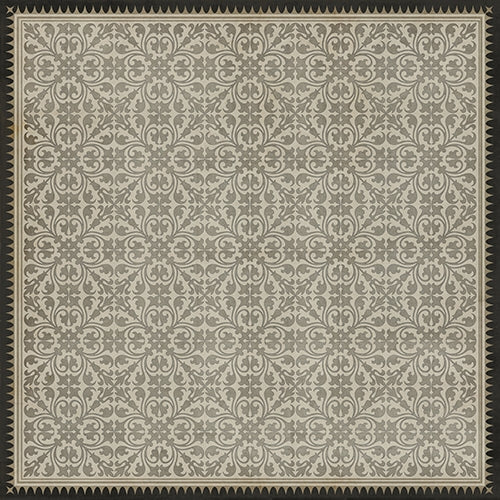 Pattern 21 The White Knight Vinyl Floorcloth