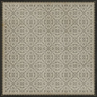 Pattern 21 The White Knight Vinyl Floorcloth