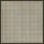 Pattern 21 The White Knight Vinyl Floorcloth