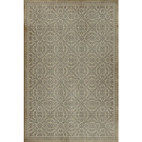 Pattern 21 The White Rabbit Vinyl Floorcloth