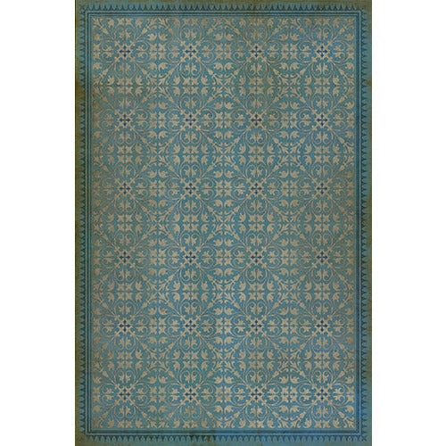 Pattern 21 Through the Looking Glass Vinyl Floorcloth