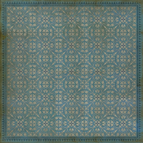 Pattern 21 Through the Looking Glass Vinyl Floorcloth