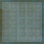 Pattern 21 Through the Looking Glass Vinyl Floorcloth